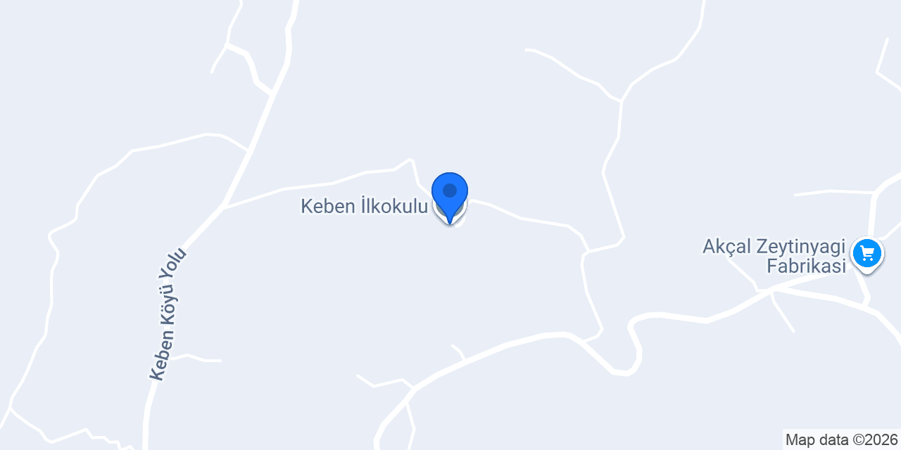 Keben İlkokulu konumu
