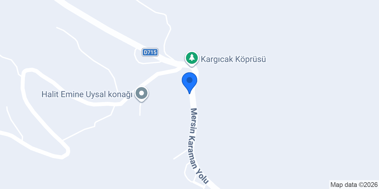 Kargıcak İlkokulu konumu