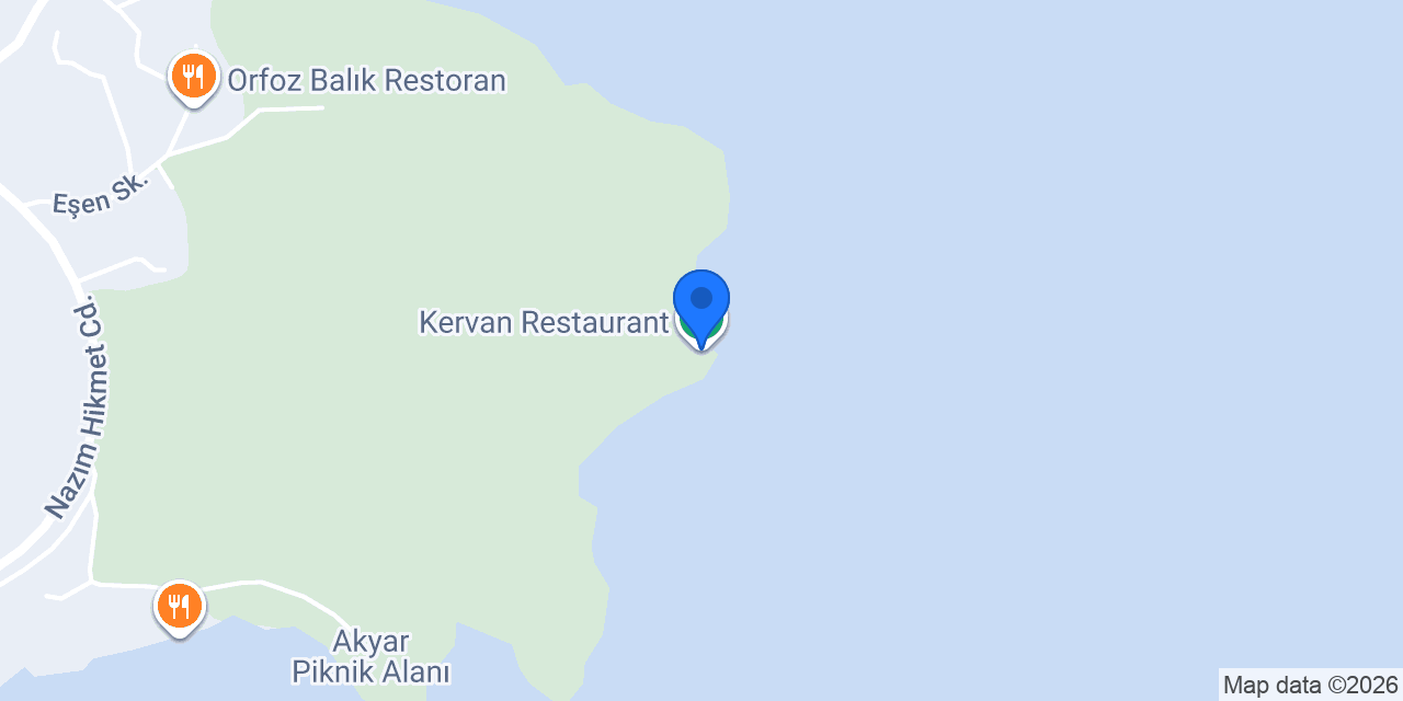 Kervan Restaurant konumu