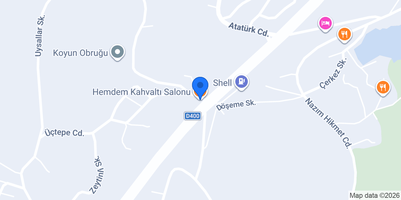 Hemdem Kahvaltı Salonu konumu