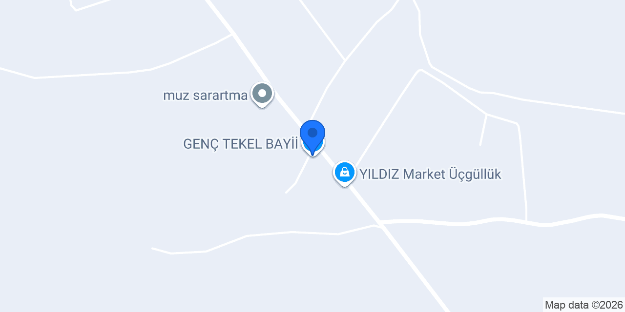 GENÇ TEKEL BAYİİ konumu