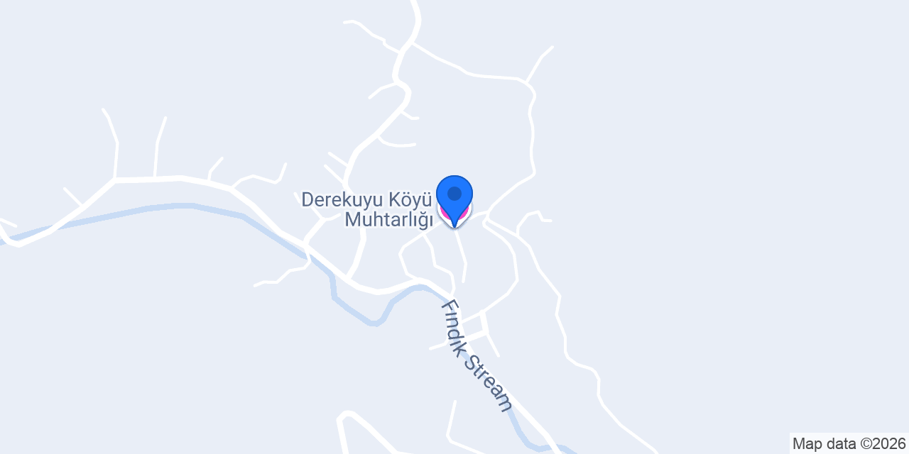 Derekuyu Köyü Muhtarlığı konumu