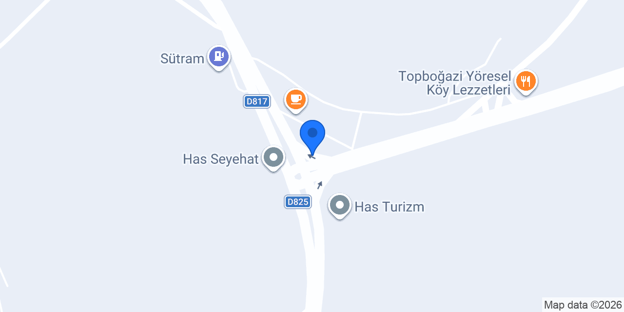 Kırıkhan Topbogazi Taksi konumu