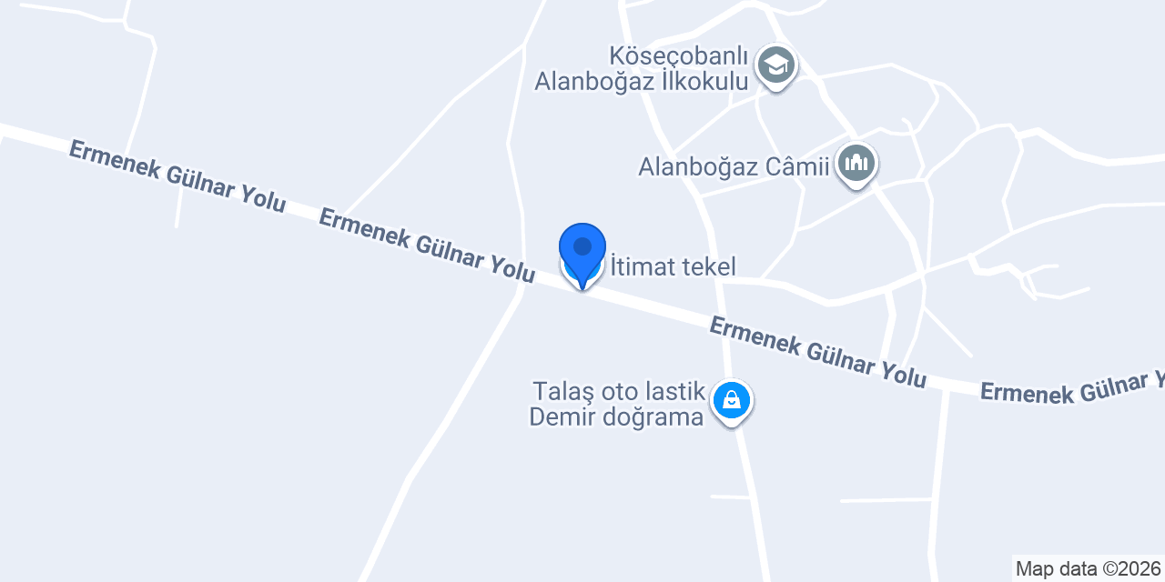 İtimat tekel konumu