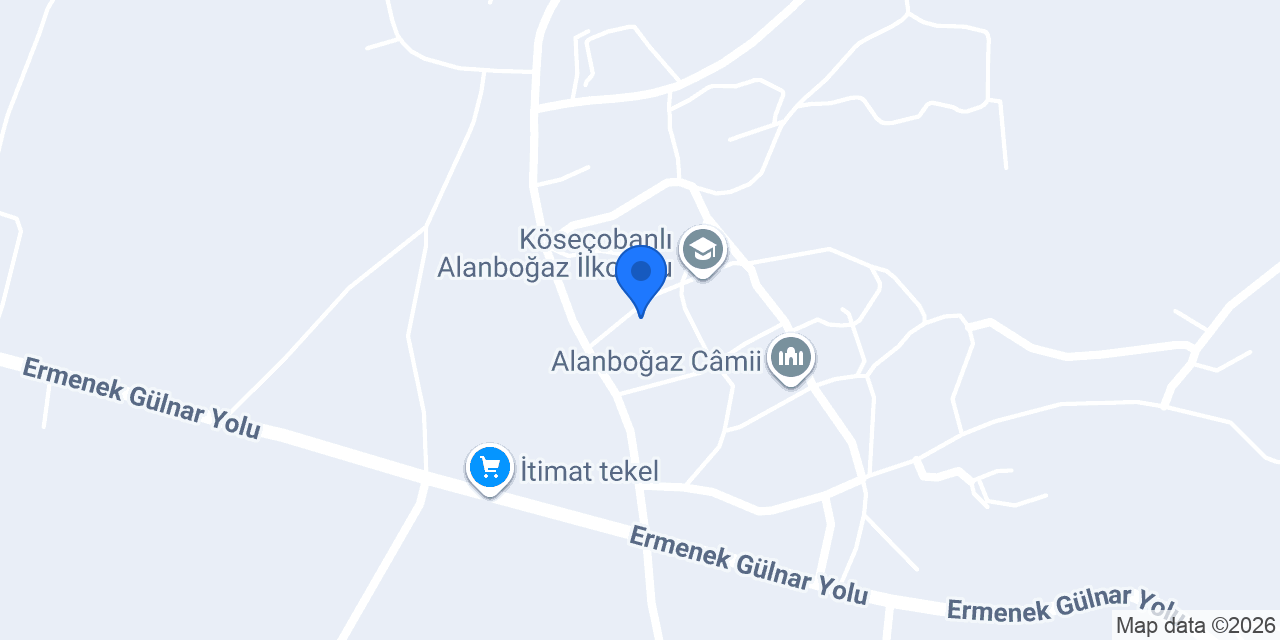 Köseçobanlı Miskale İlkokulu konumu