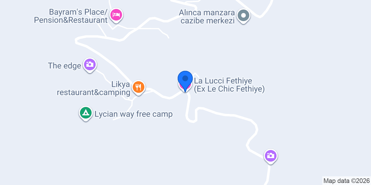 La Lucci Fethiye (Ex Le Chic Fethiye) konumu