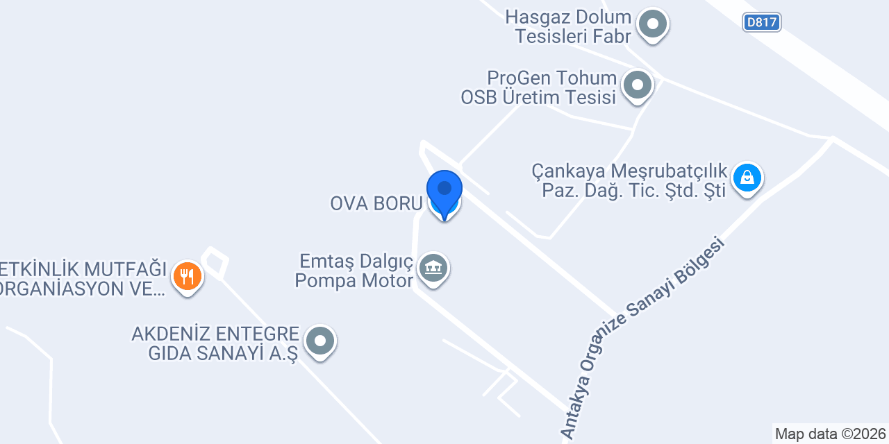 OVA BORU konumu