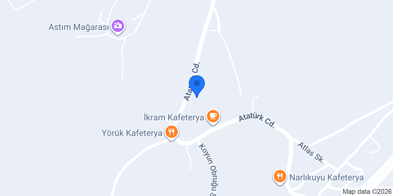Güven Kafeterya konumu