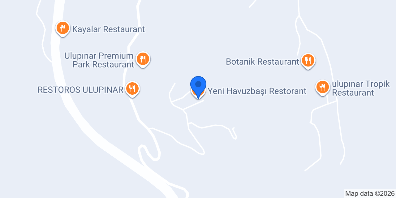 Yeni Havuzbaşı Restorant konumu