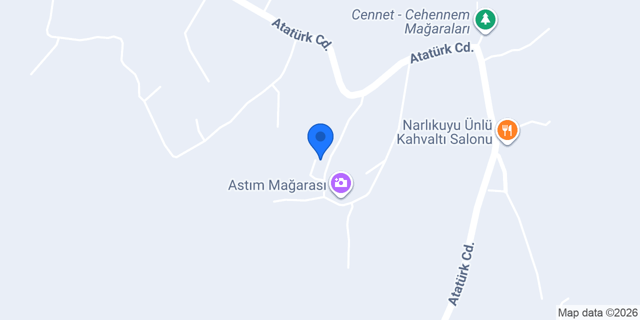 Astım kafeterya konumu