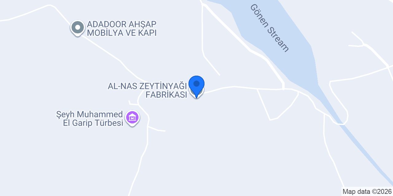 AL-NAS ZEYTİNYAĞI FABRİKASI konumu
