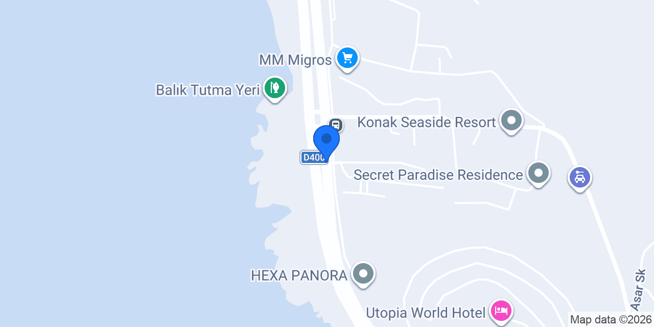 Eftalia Aqua Resort Hotel konumu