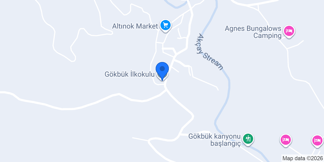 Gökbük İlkokulu konumu