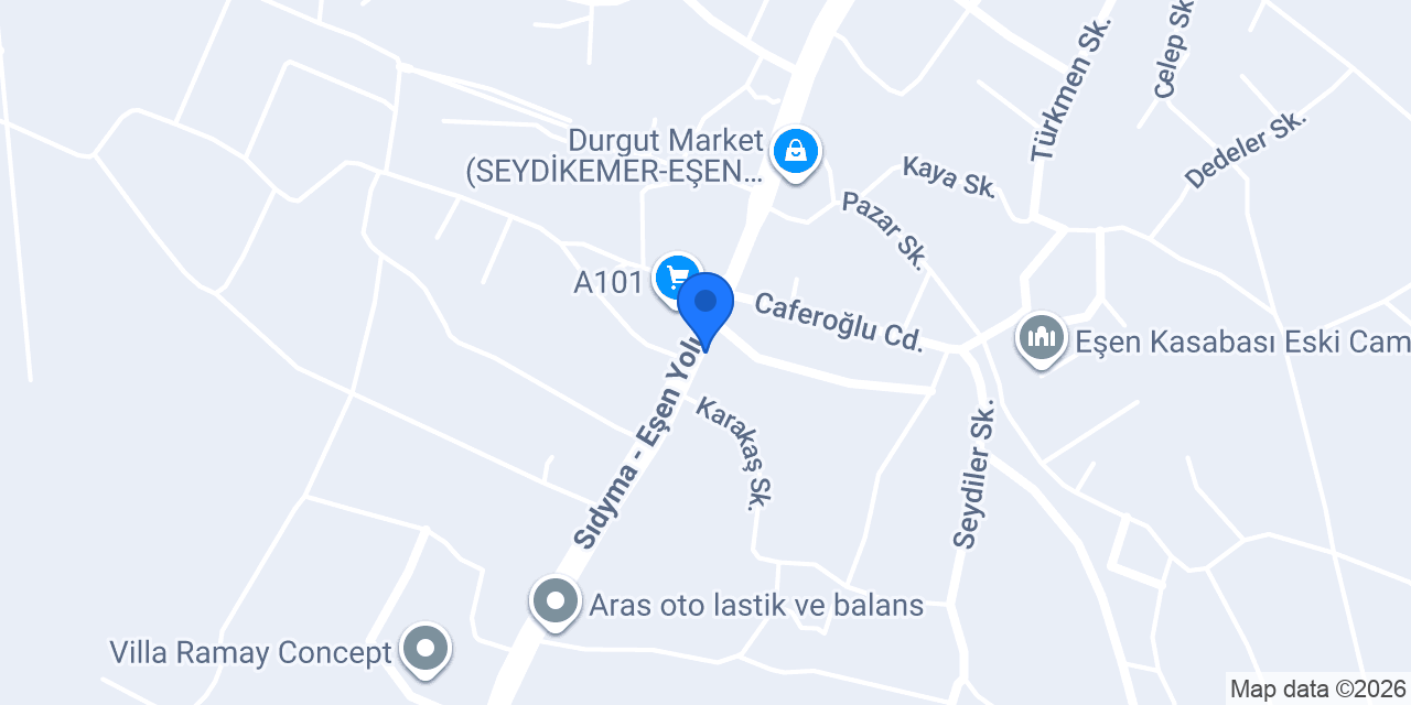 Derya’nın Mutfağı konumu