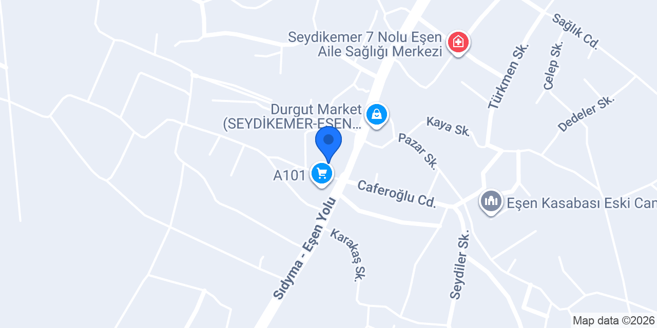 Anadolu Eczanesi konumu