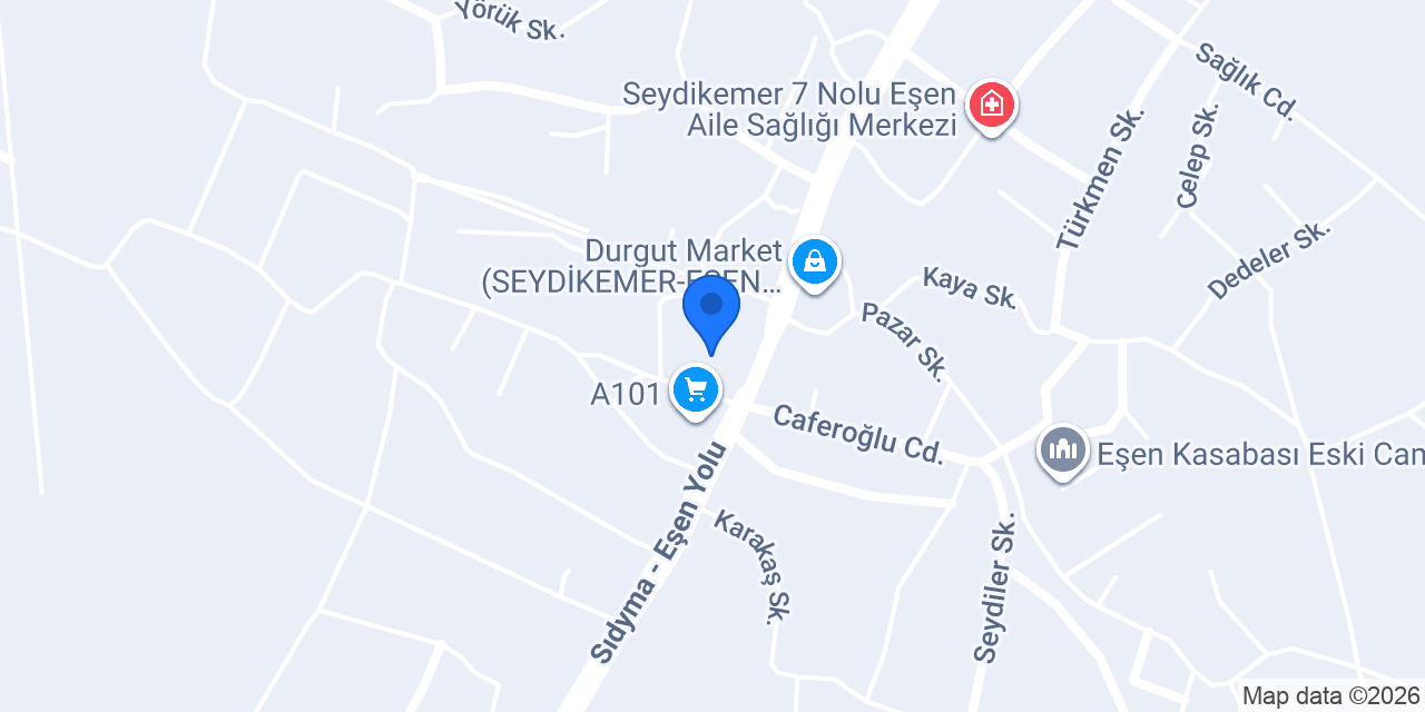 Er-Vet Veteriner Kliniği konumu