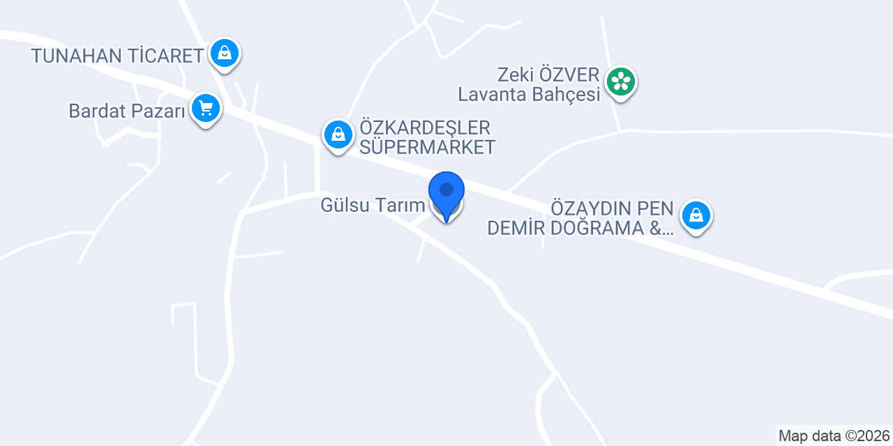Gülsu Tarım konumu