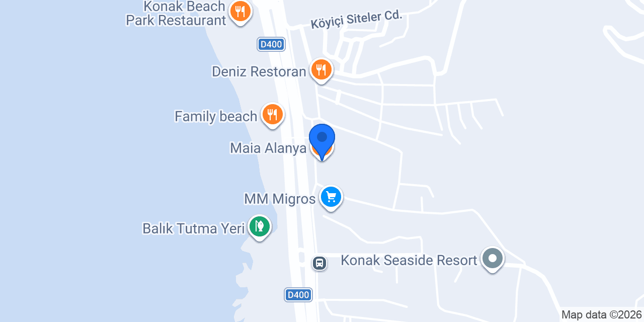 Maia Alanya konumu
