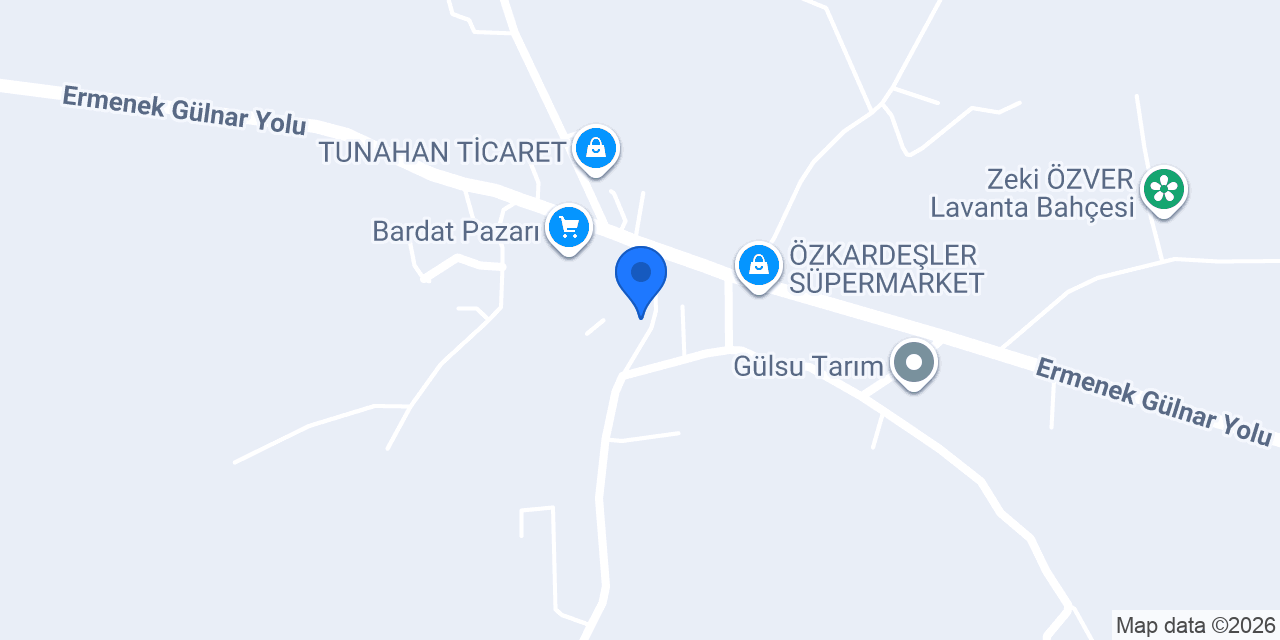 AKKANLAR MARKET konumu
