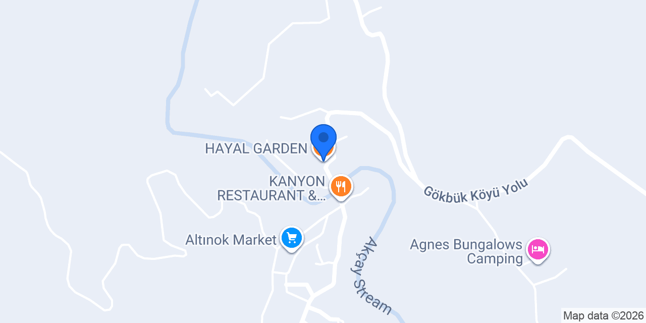 HAYAL_GARDEN konumu