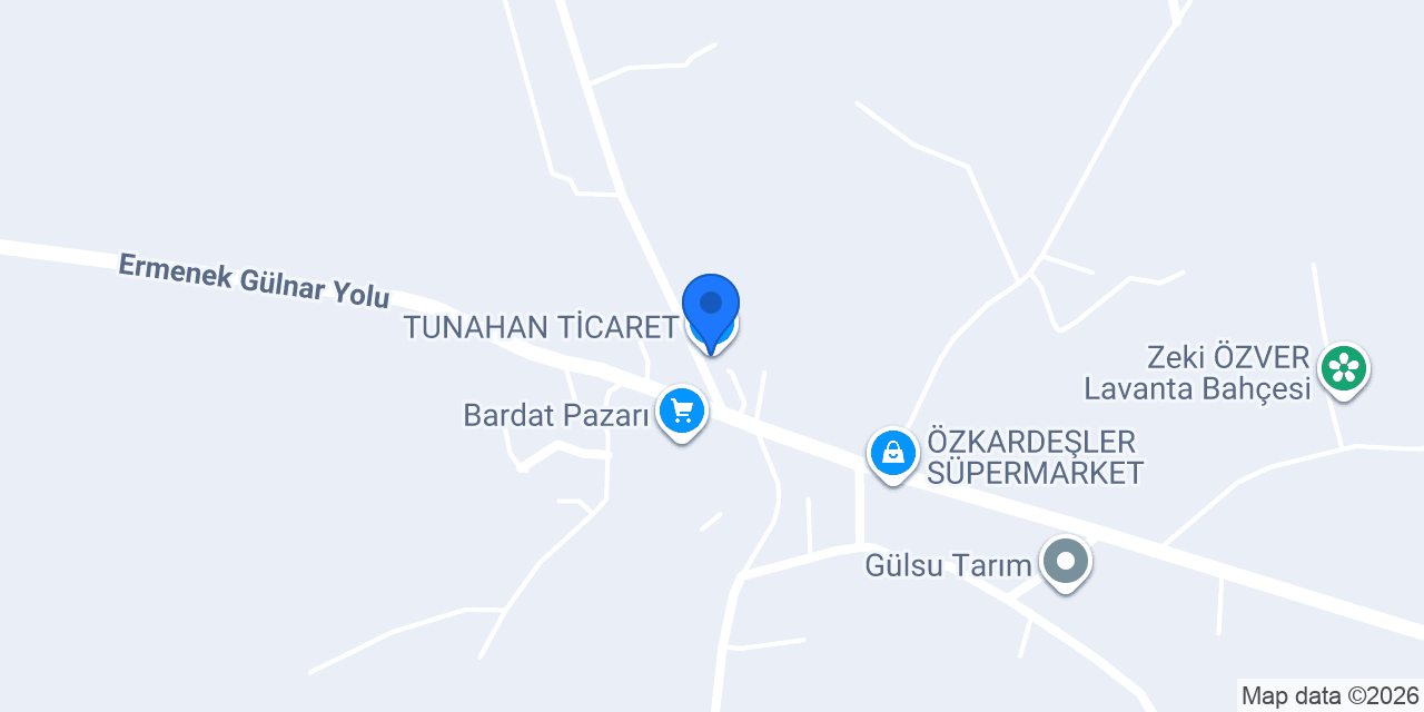 TUNAHAN TİCARET konumu