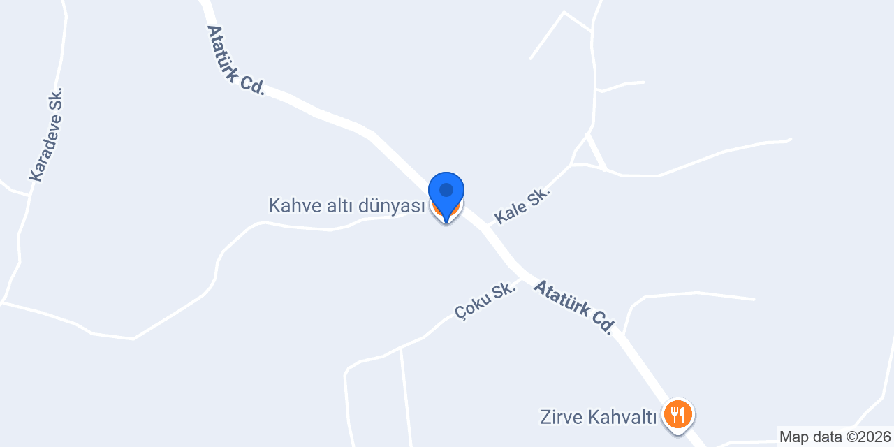 Kahve altı dünyası konumu