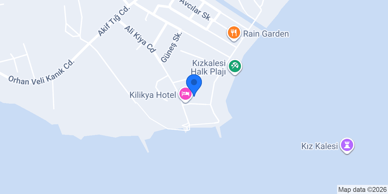 Admiral Hotel konumu