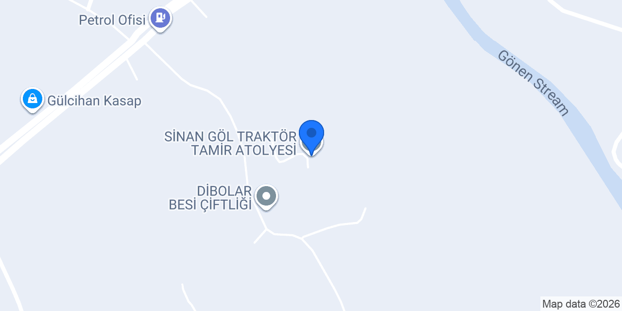 SİNAN GÖL TRAKTÖR TAMİR ATOLYESİ konumu