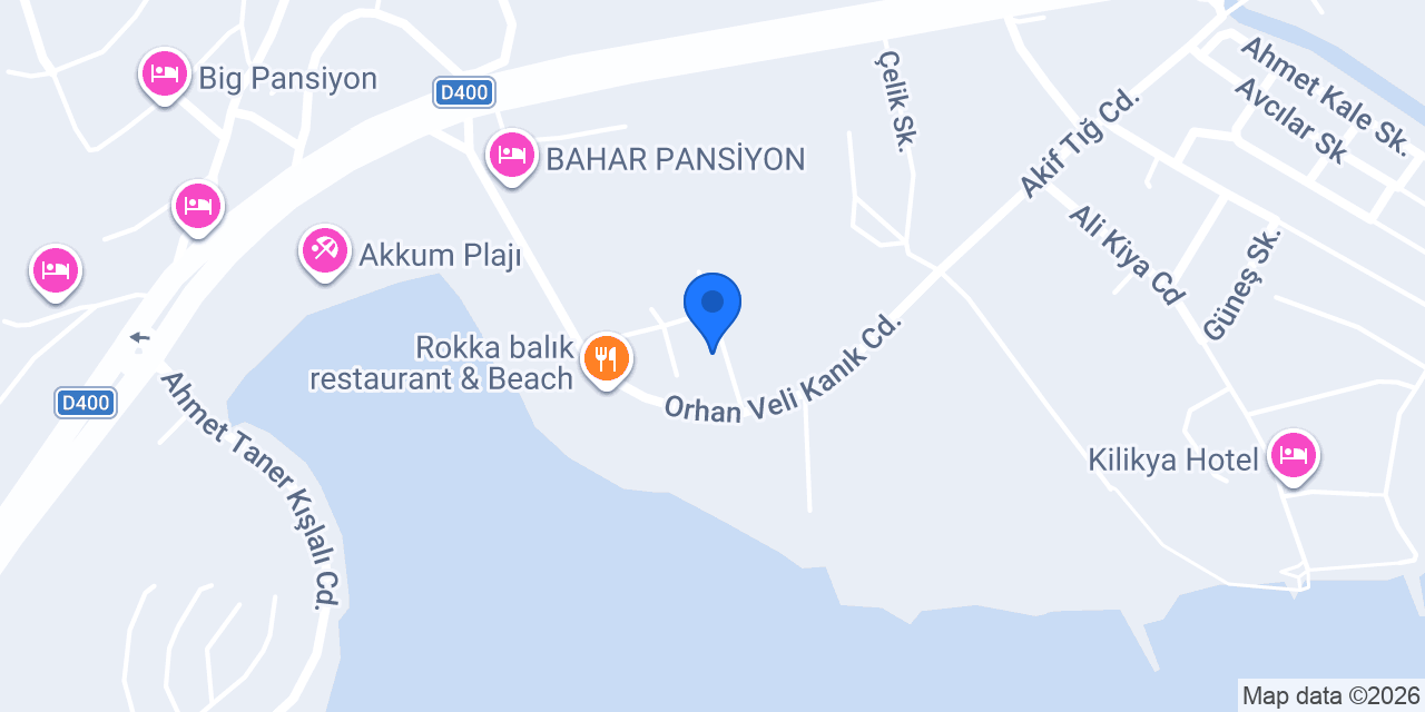 Aydeniz Butik Otel konumu