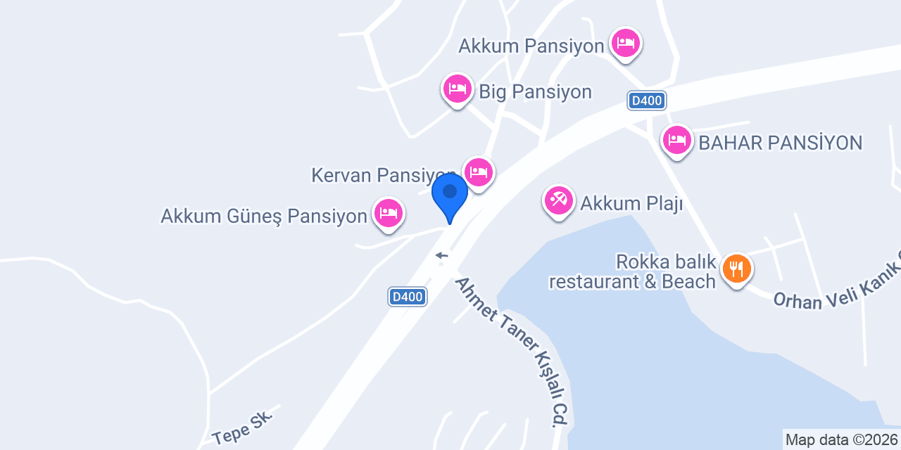 KERİM VURUR PANSİYON konumu
