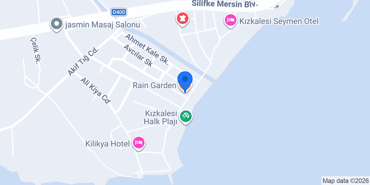 Rain Garden konumu