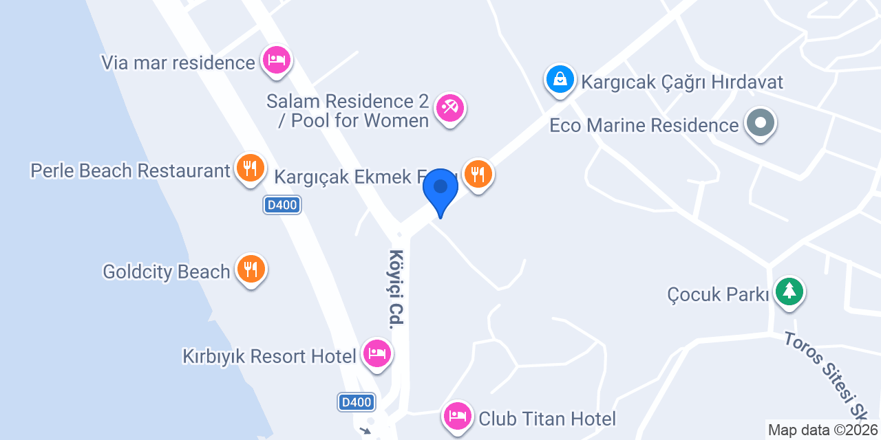 Ptt-kargıcak Şubesi konumu