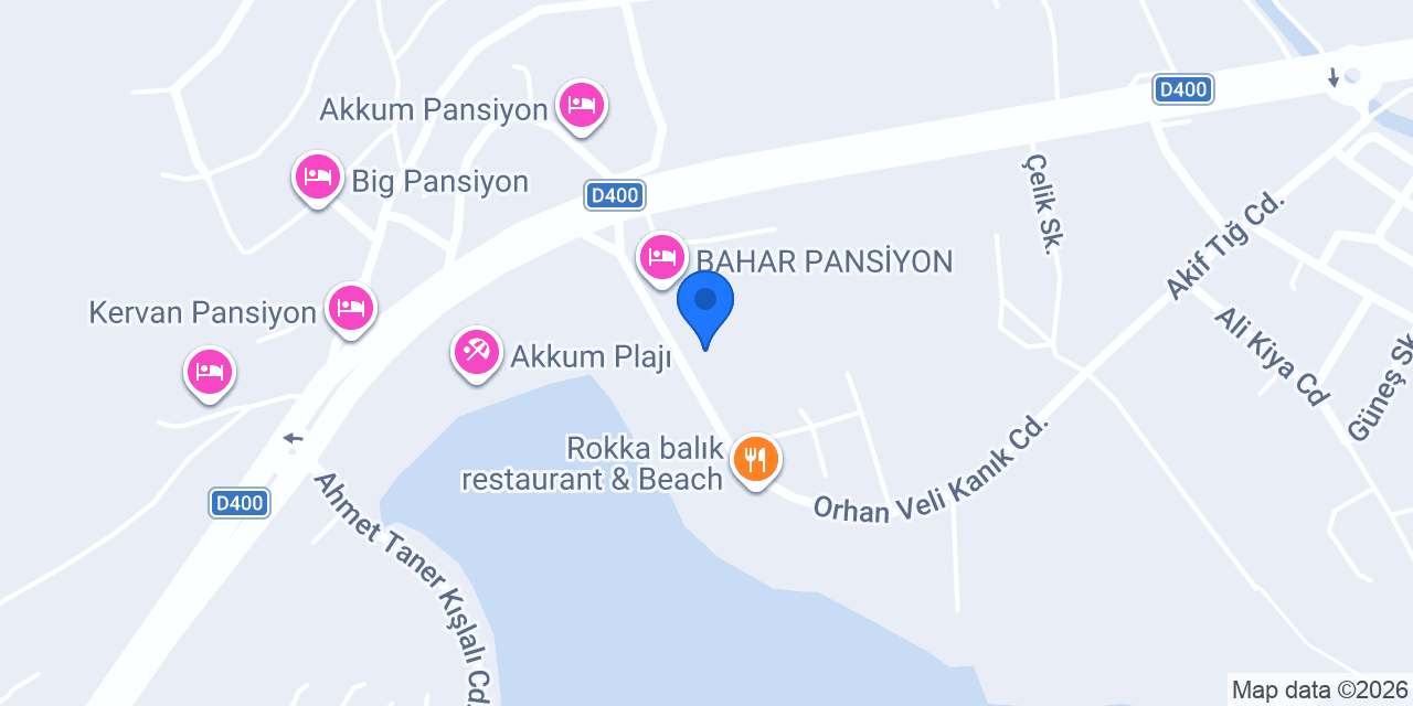 Yıldız Pansiyon konumu