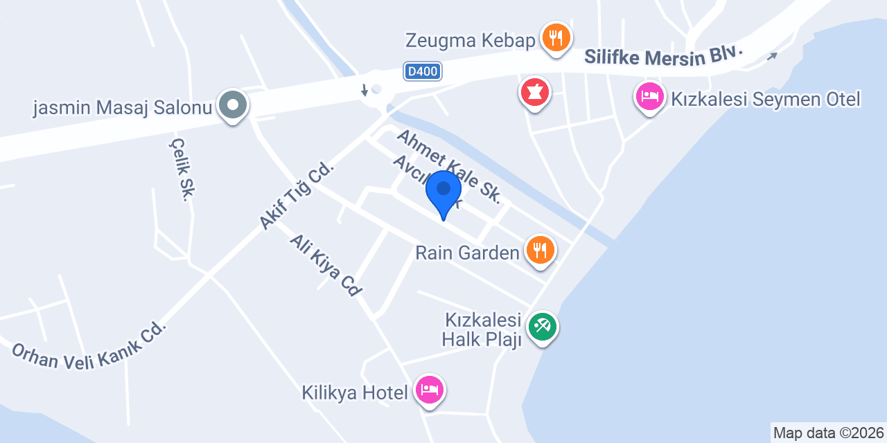Almir Hotel konumu