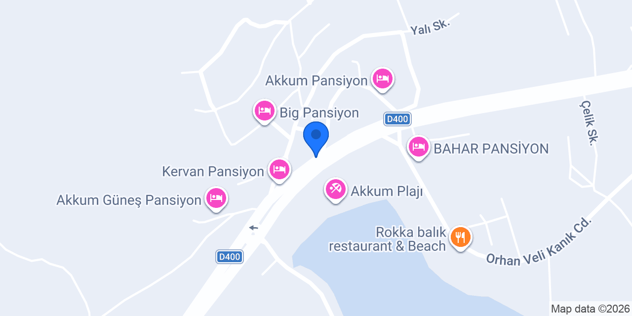 Yunus Pansiyon konumu