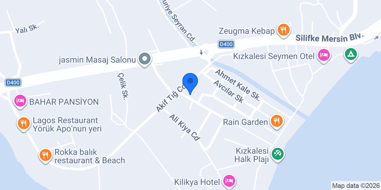 Karsu Apart Pansiyon konumu