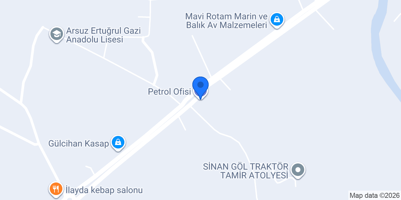 Petrol Ofisi konumu