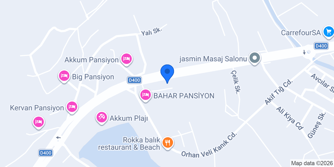 Sevgi Pansiyon konumu