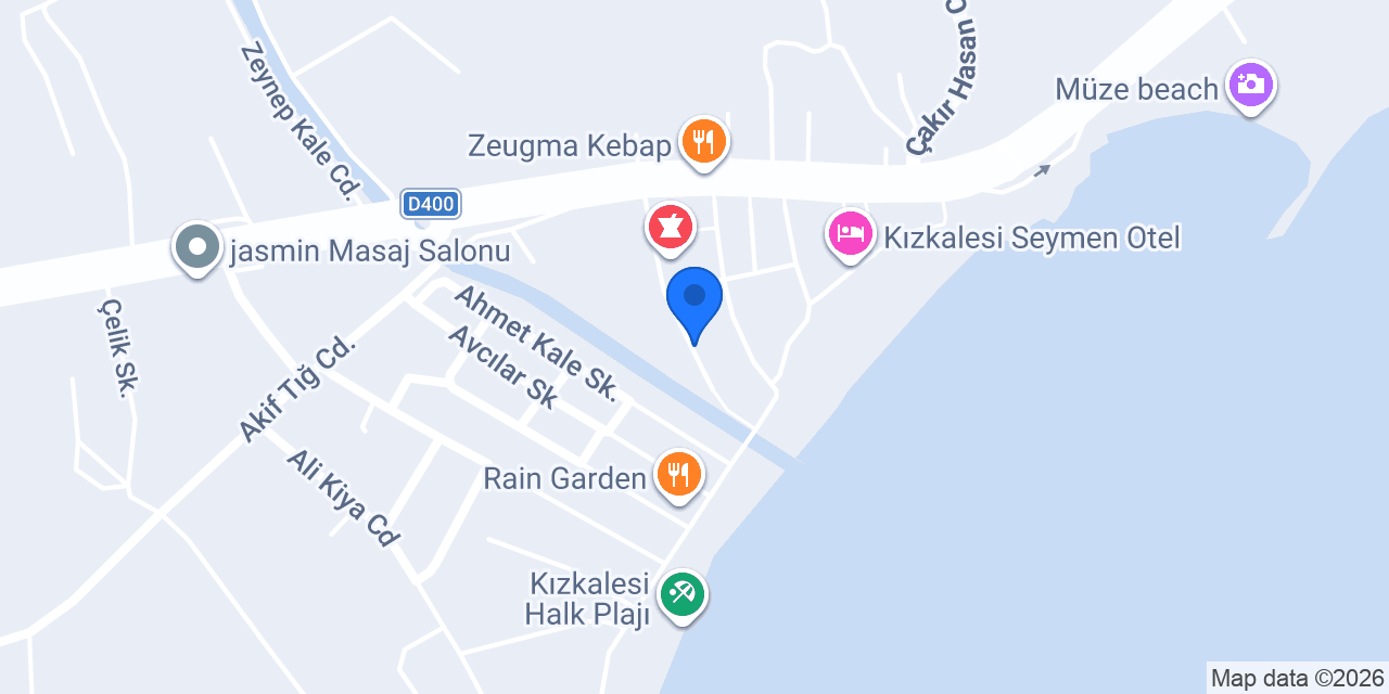 İnka Otel konumu