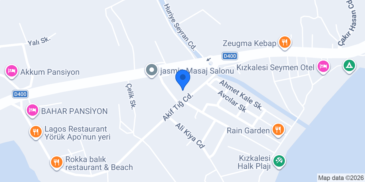 Ptt-Kızkalesi Şubesi konumu