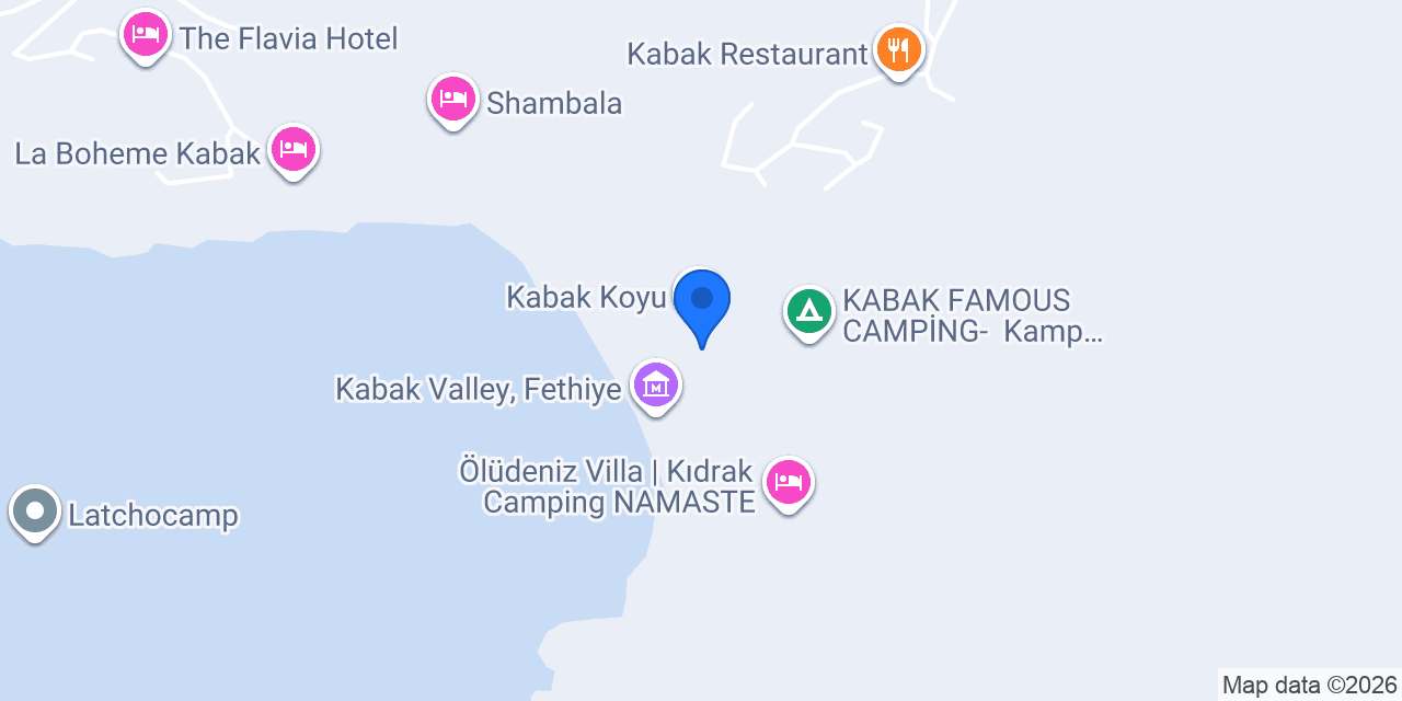 Chakra Beach Kabak konumu