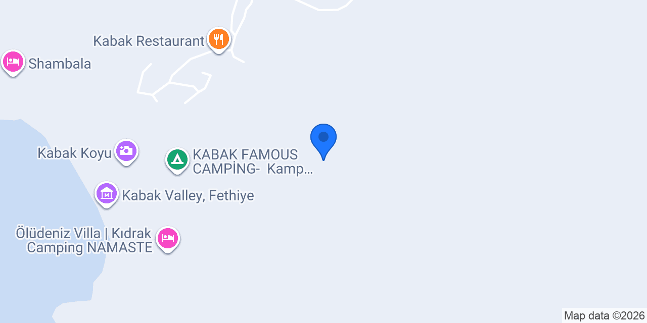 Kabak Lost Camping - Kamp Alanı - Çadır Yeri konumu