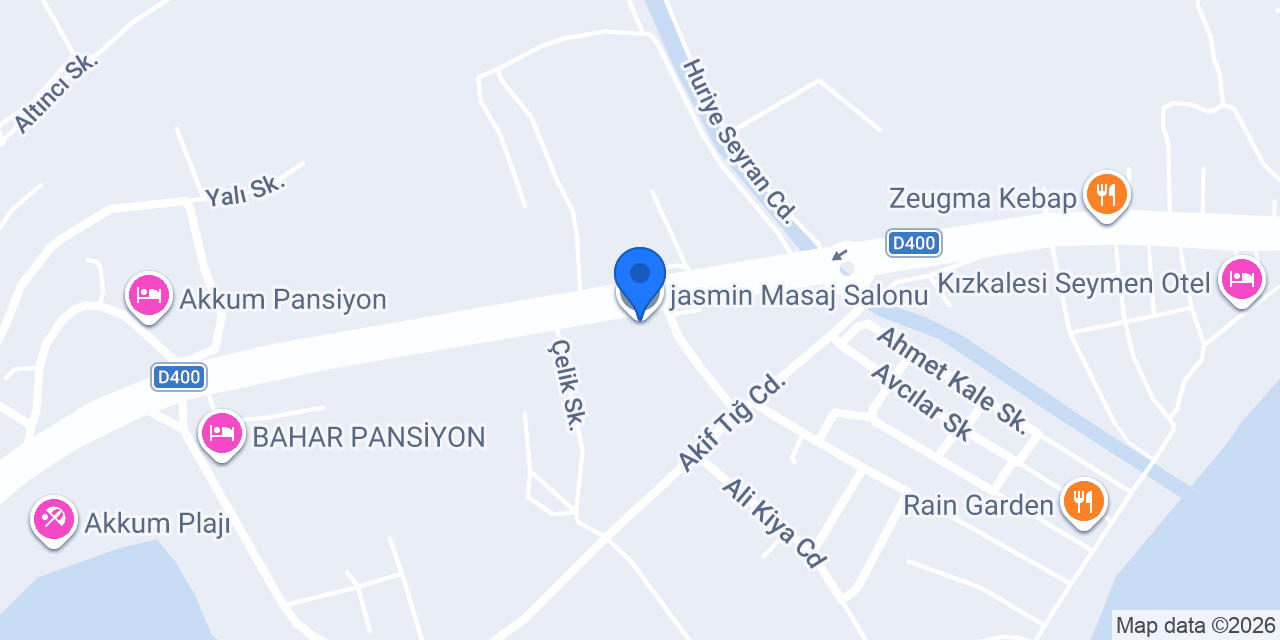 jasmin Masaj Salonu konumu