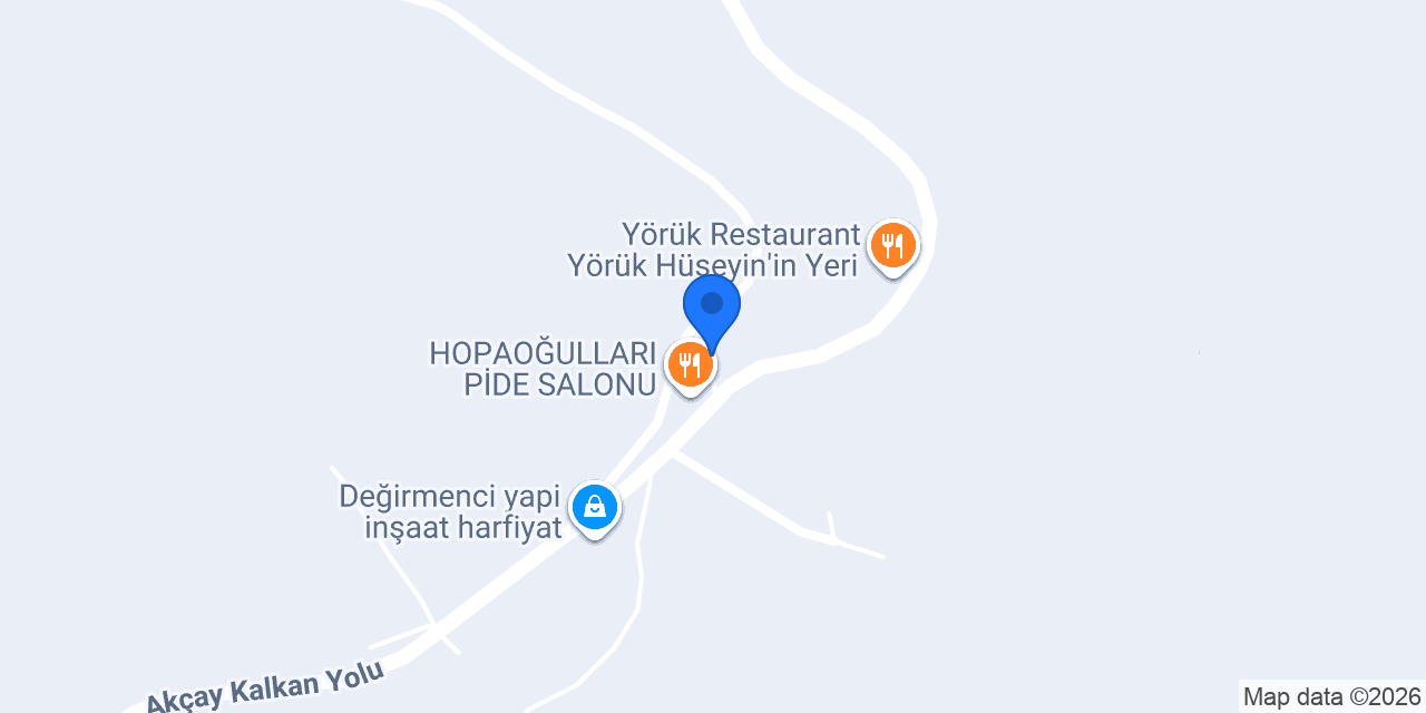 HOPAOĞULLARI PİDE SALONU konumu