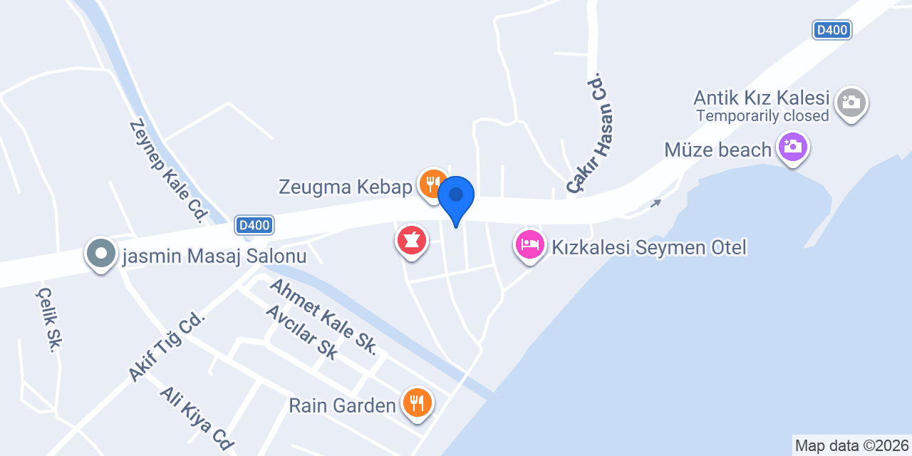 Güneş Restaurant konumu