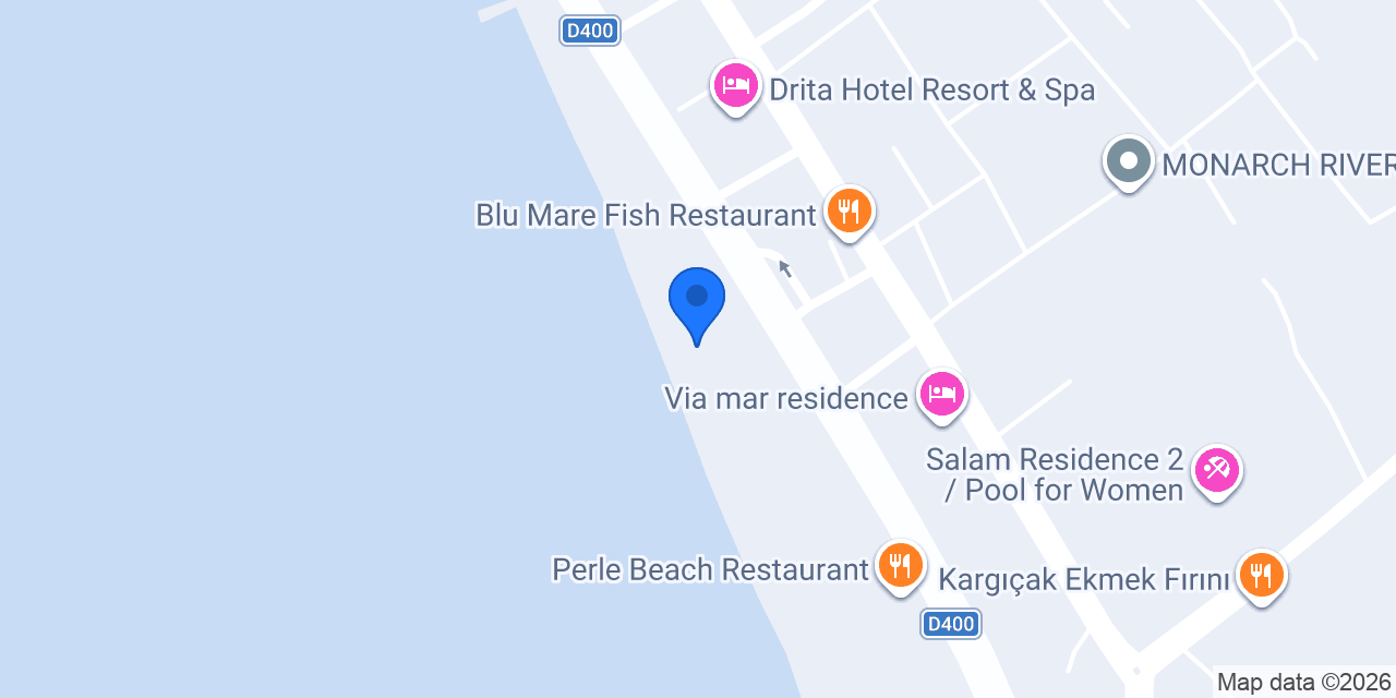 King Neptune Beach Kargıcak(Beach 89) konumu