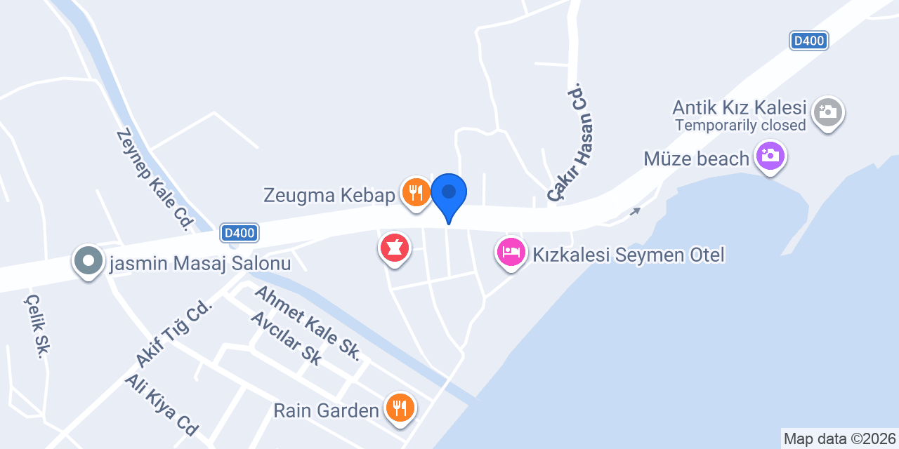 KIZKALESİ TAKSİ konumu