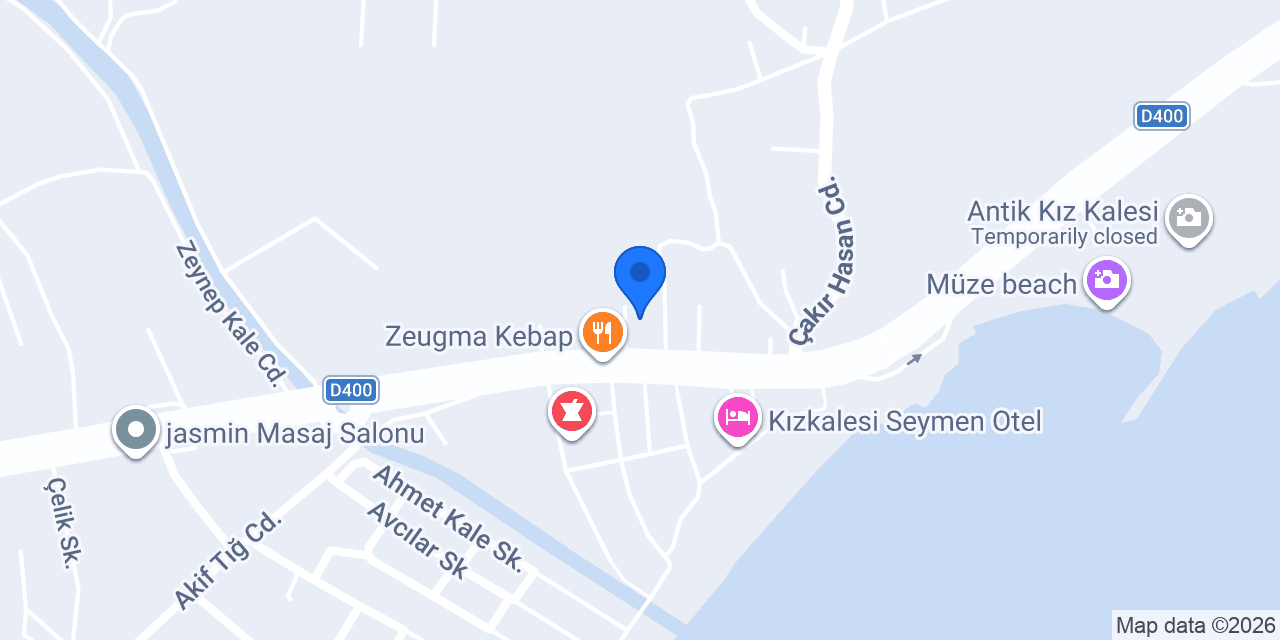 Gül Motel konumu