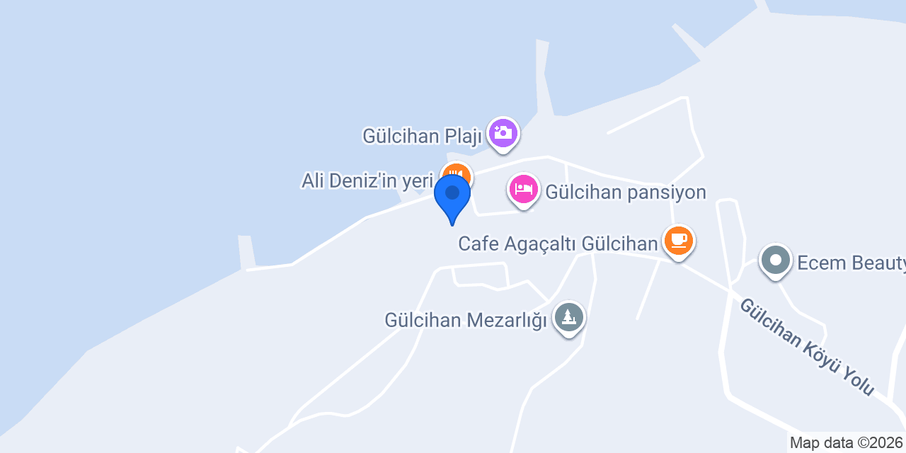 GÜLCİHAN MARİNNA APART OTEL konumu