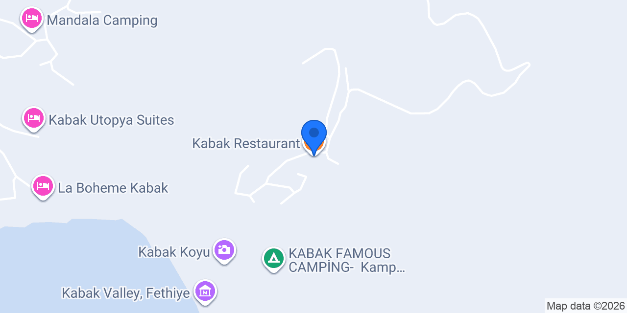 Kabak Restaurant konumu